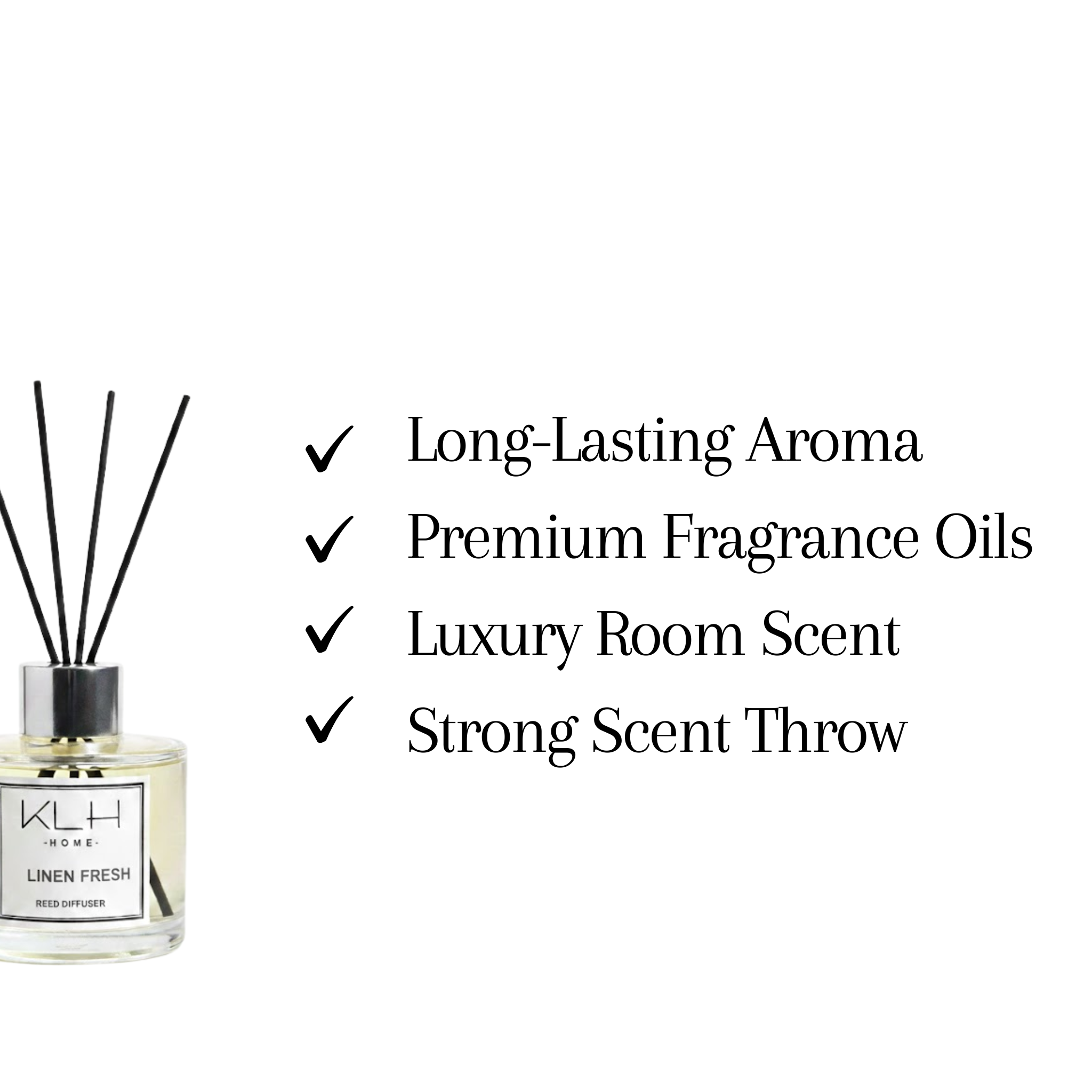 Reed diffuser - Linen Fresh