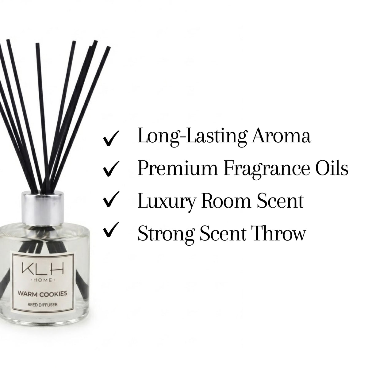 Reed diffuser - Warm Cookies
