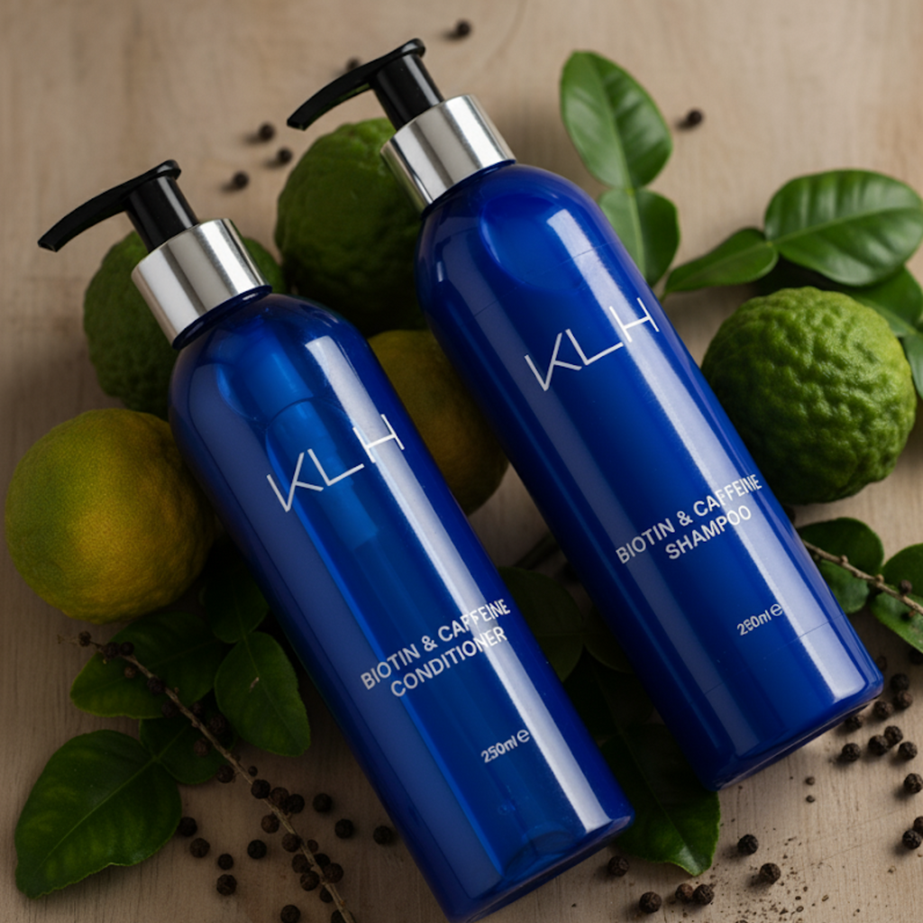 Biotin & Caffeine Shampoo and Conditioner Set (Vegan & Sulphate free)