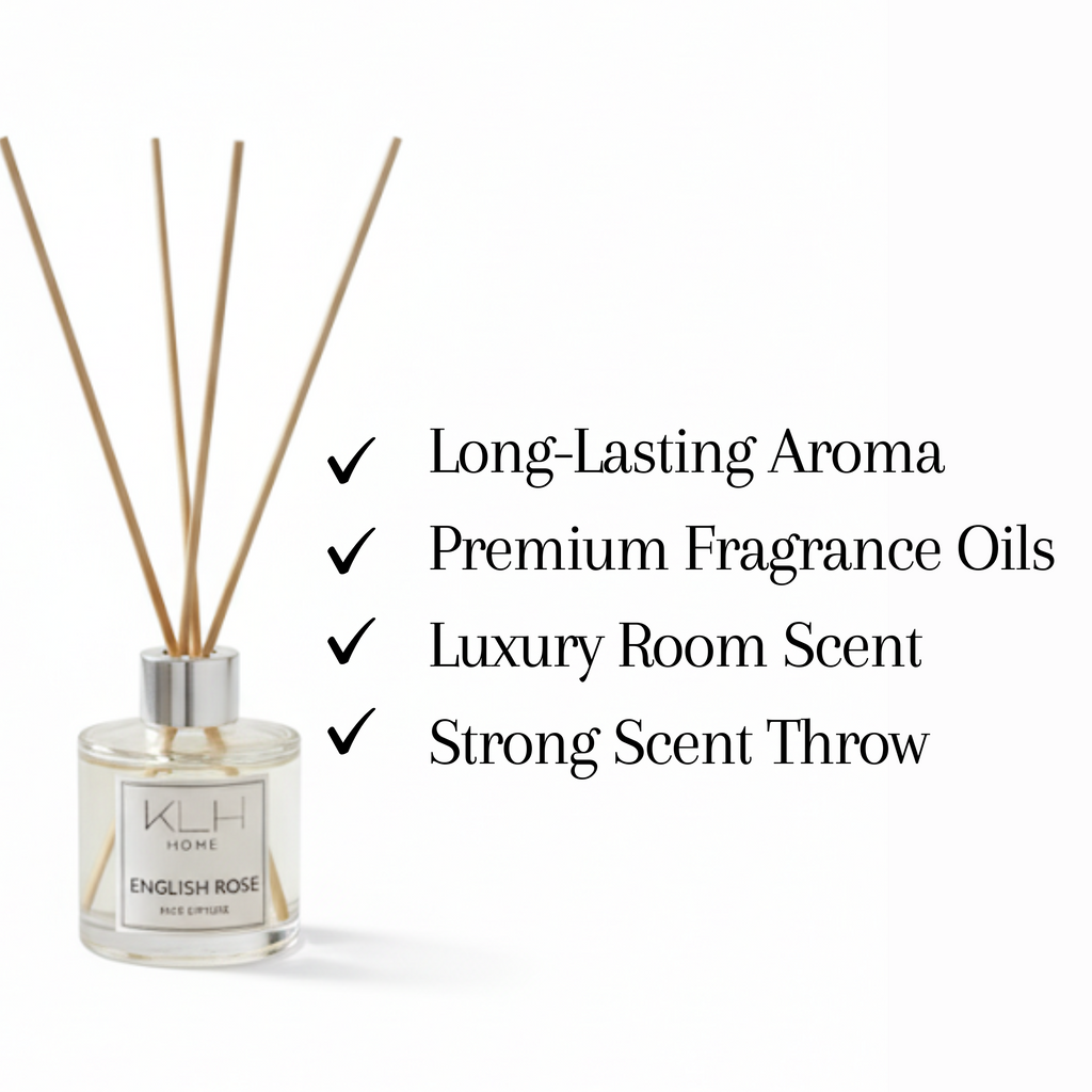 Reed Diffuser – English Rose