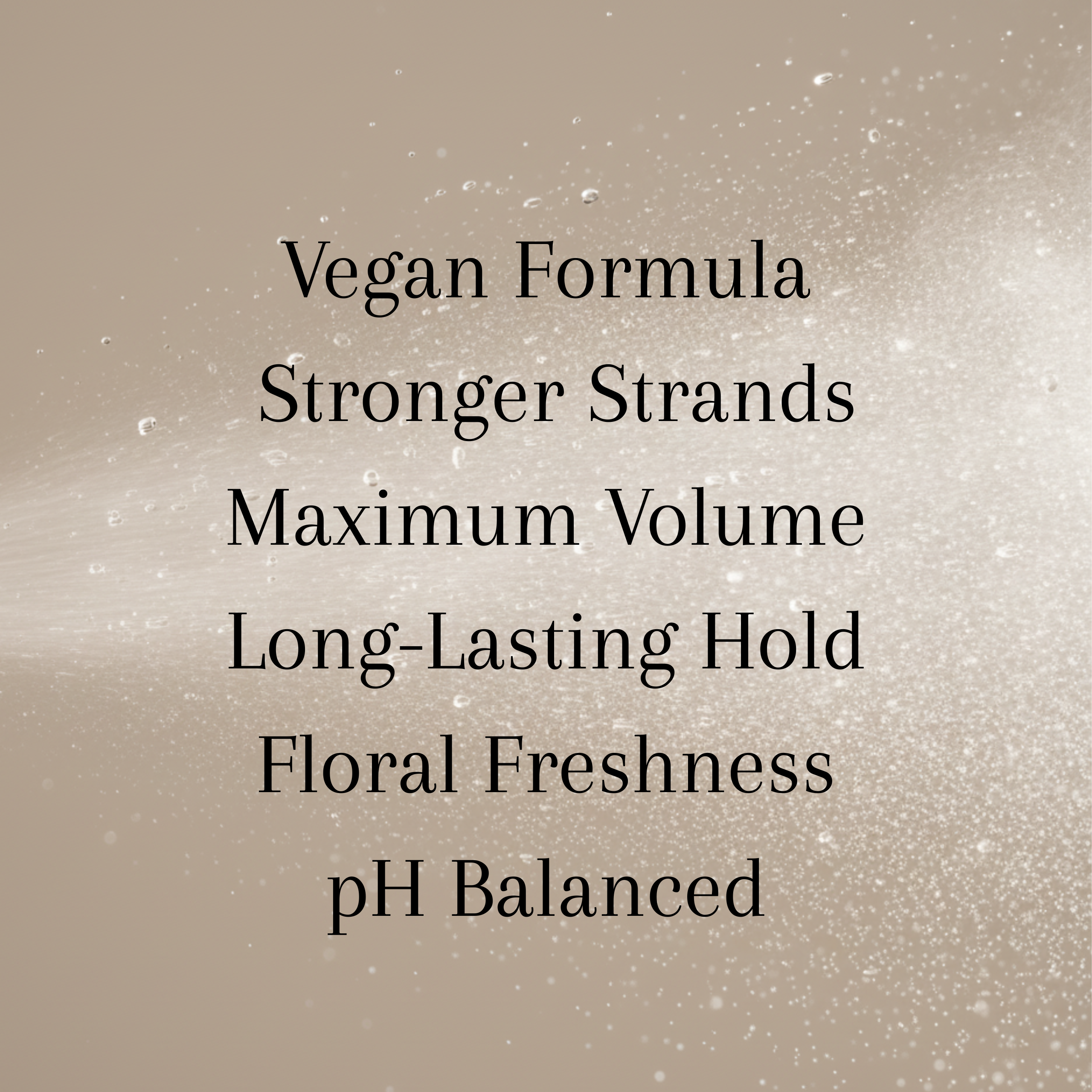 Volume Spray (Vegan & Sulphate free)