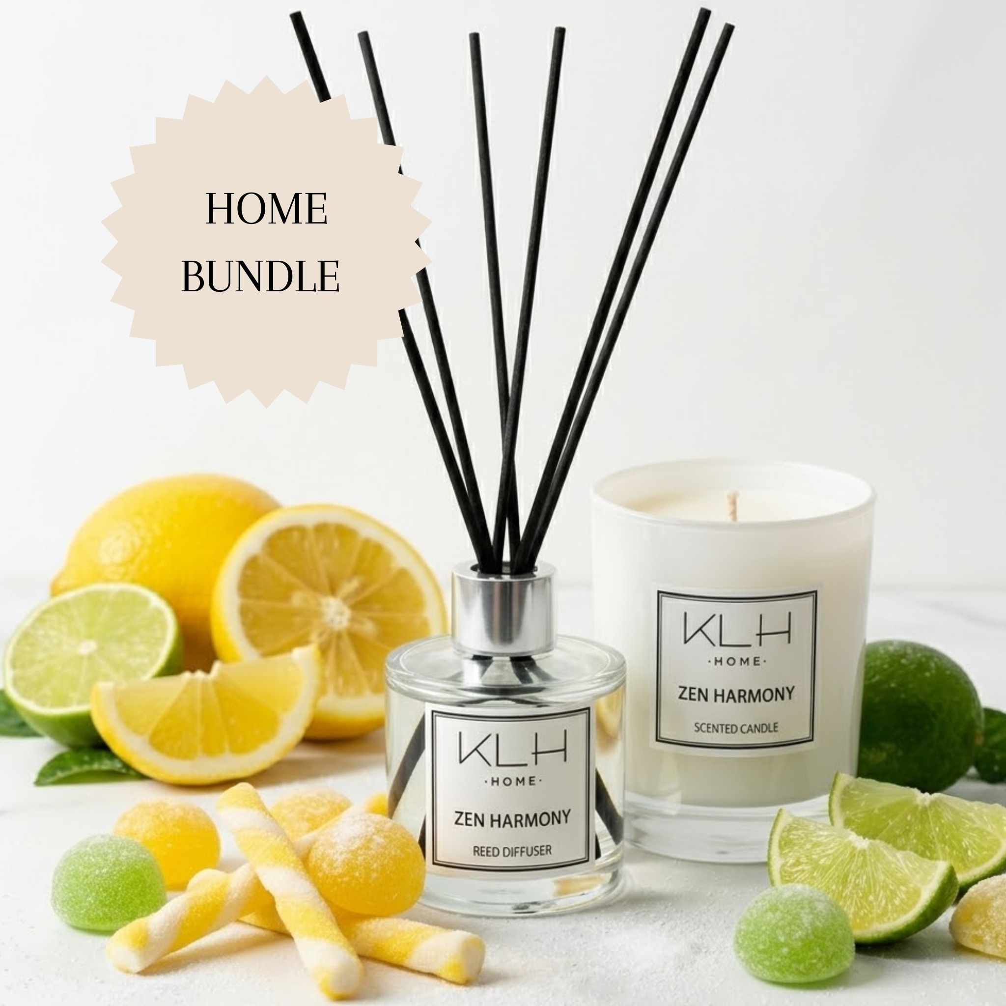 Bundle - Zen Harmony Candle & Diffuser